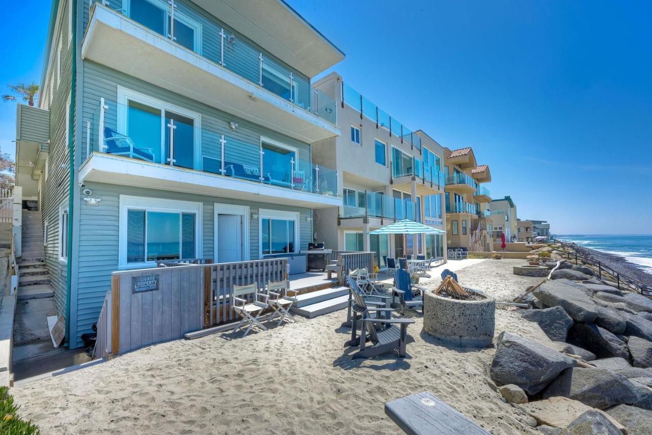 Pacific Haus - 8Br Oceanfront Getaway - Private Beach - Fire Pit - Beach Gear Villa Oceanside Exterior photo