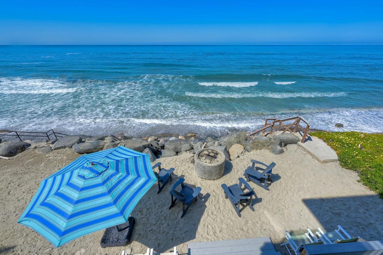 Pacific Haus - 8Br Oceanfront Getaway - Private Beach - Fire Pit - Beach Gear Villa Oceanside Exterior photo